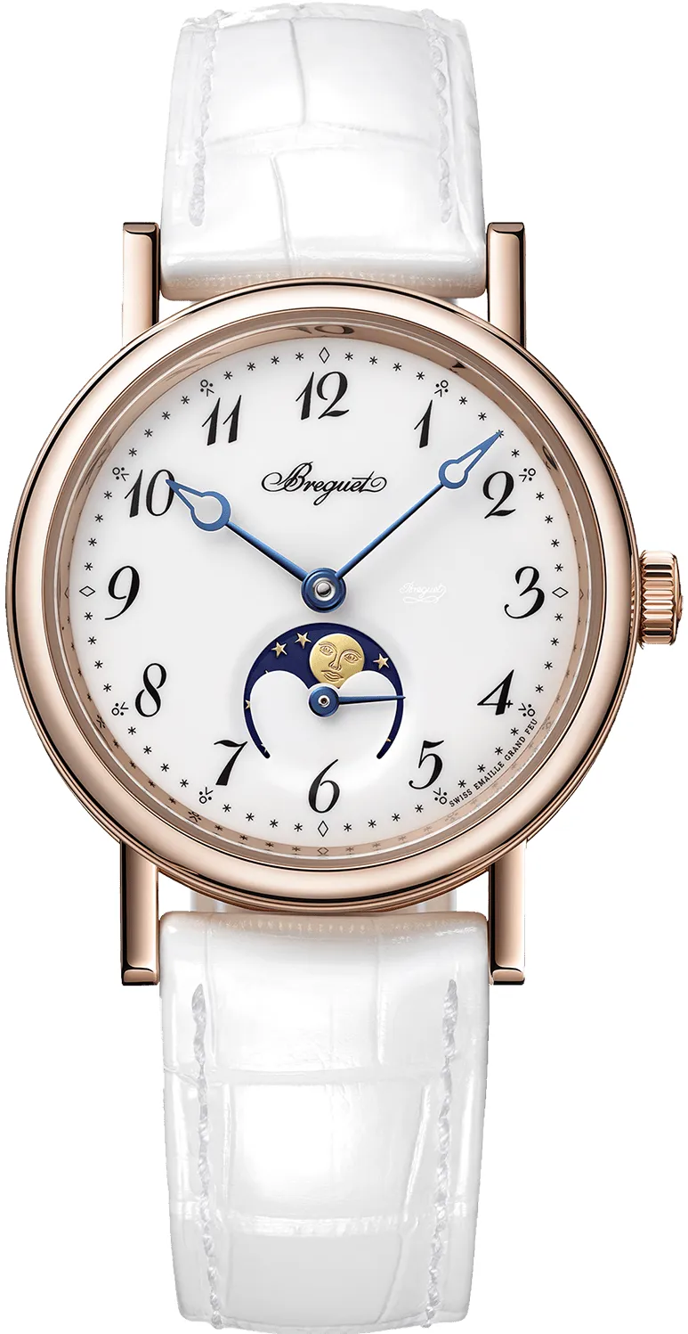 Breguet Classique 9087BR/29/964 30mm Rose gold White