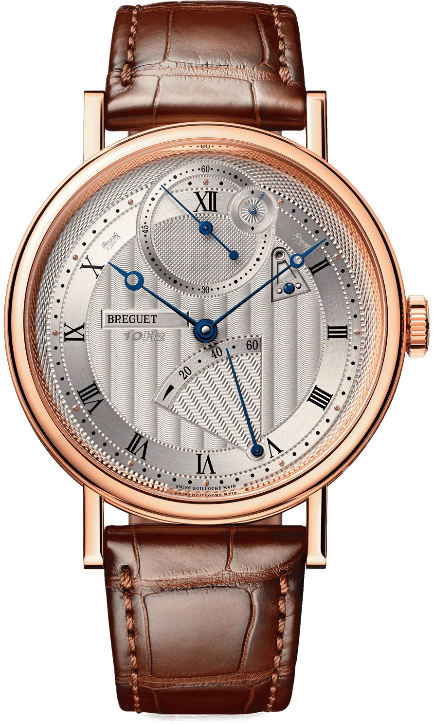 Breguet Classique 7727BR/12/9WU 41mm Rose gold Silver