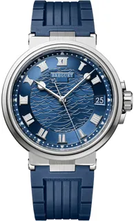 Breguet Marine 5517BB/Y2/5ZU White gold Blue