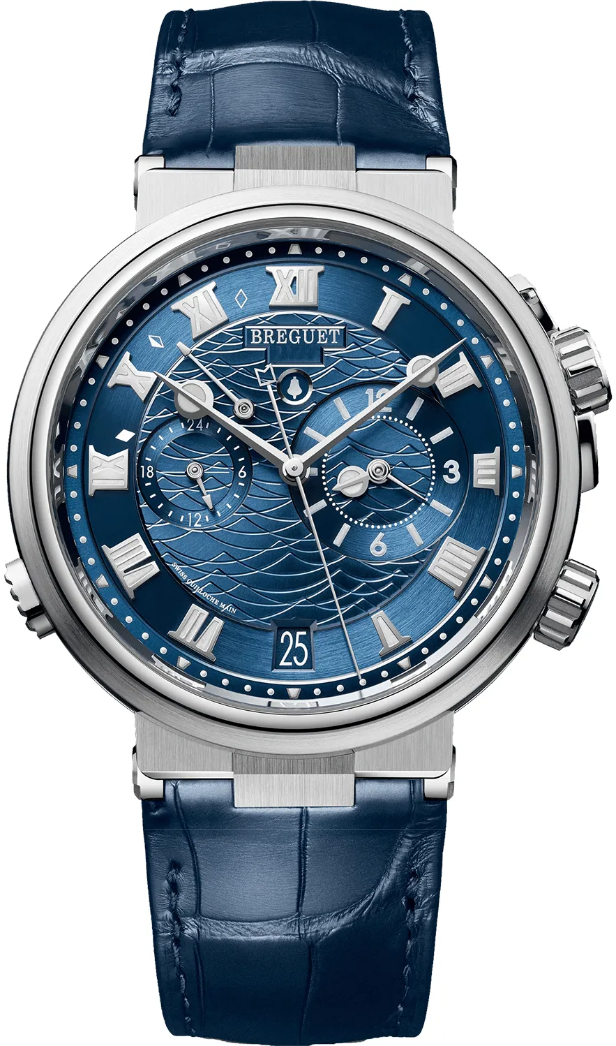 Breguet Marine 5547BB/Y2/9ZU 40mm White gold Blue