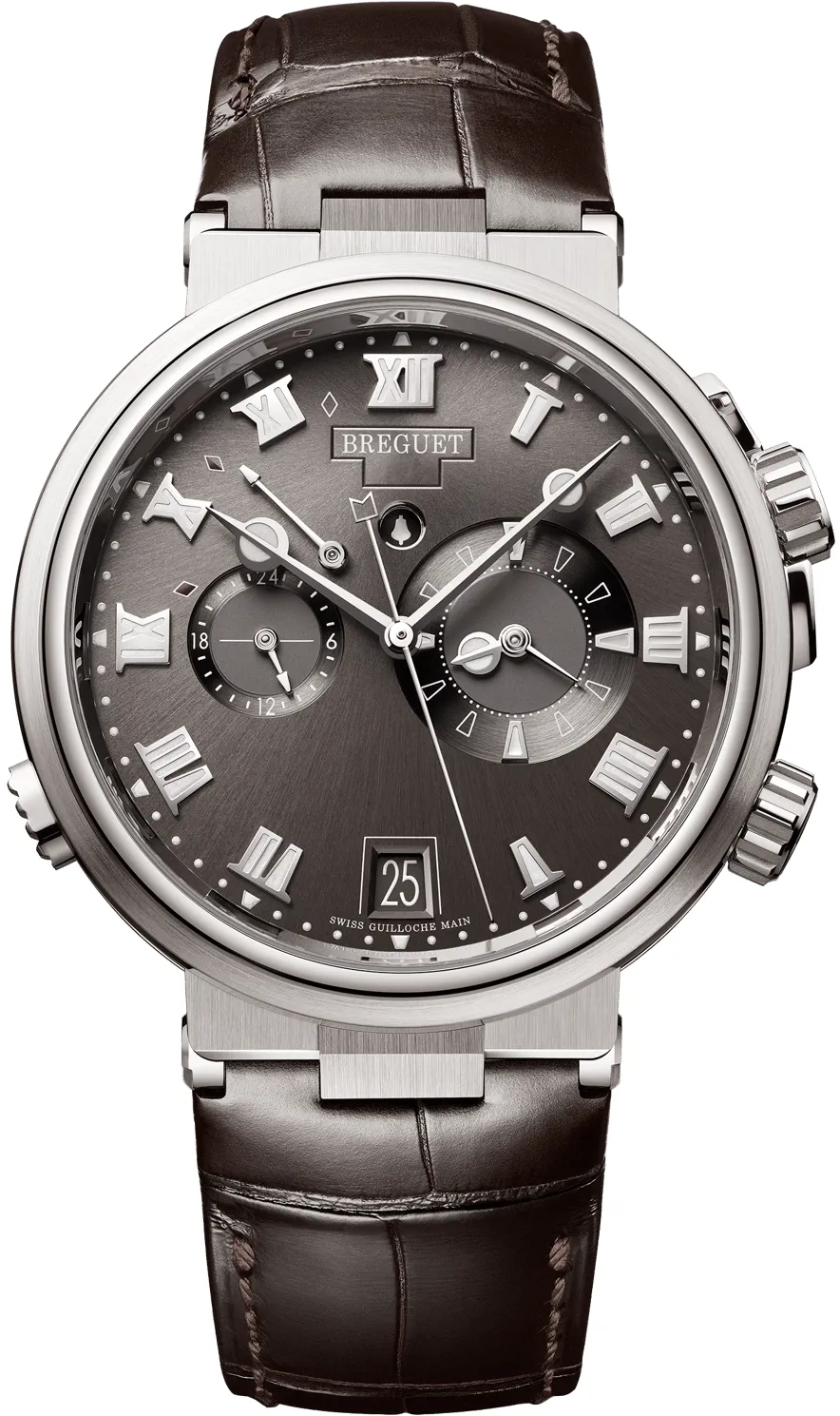 Breguet Marine 5547TI/G2/9ZU 40mm Titanium Gray