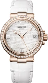 Breguet Marine 9518BR/52/984/D000 Rose gold White