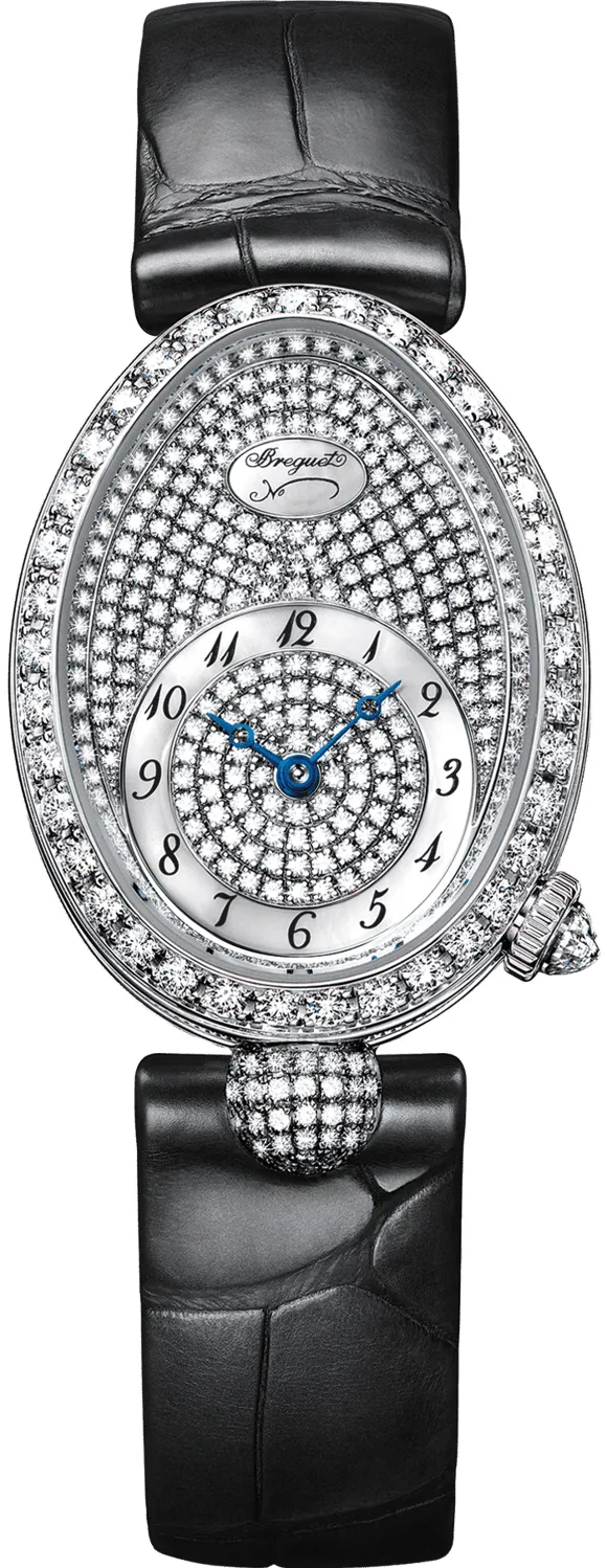 Breguet Reine de Naples 8928BB/8D/944/DD0D 24mm White gold White