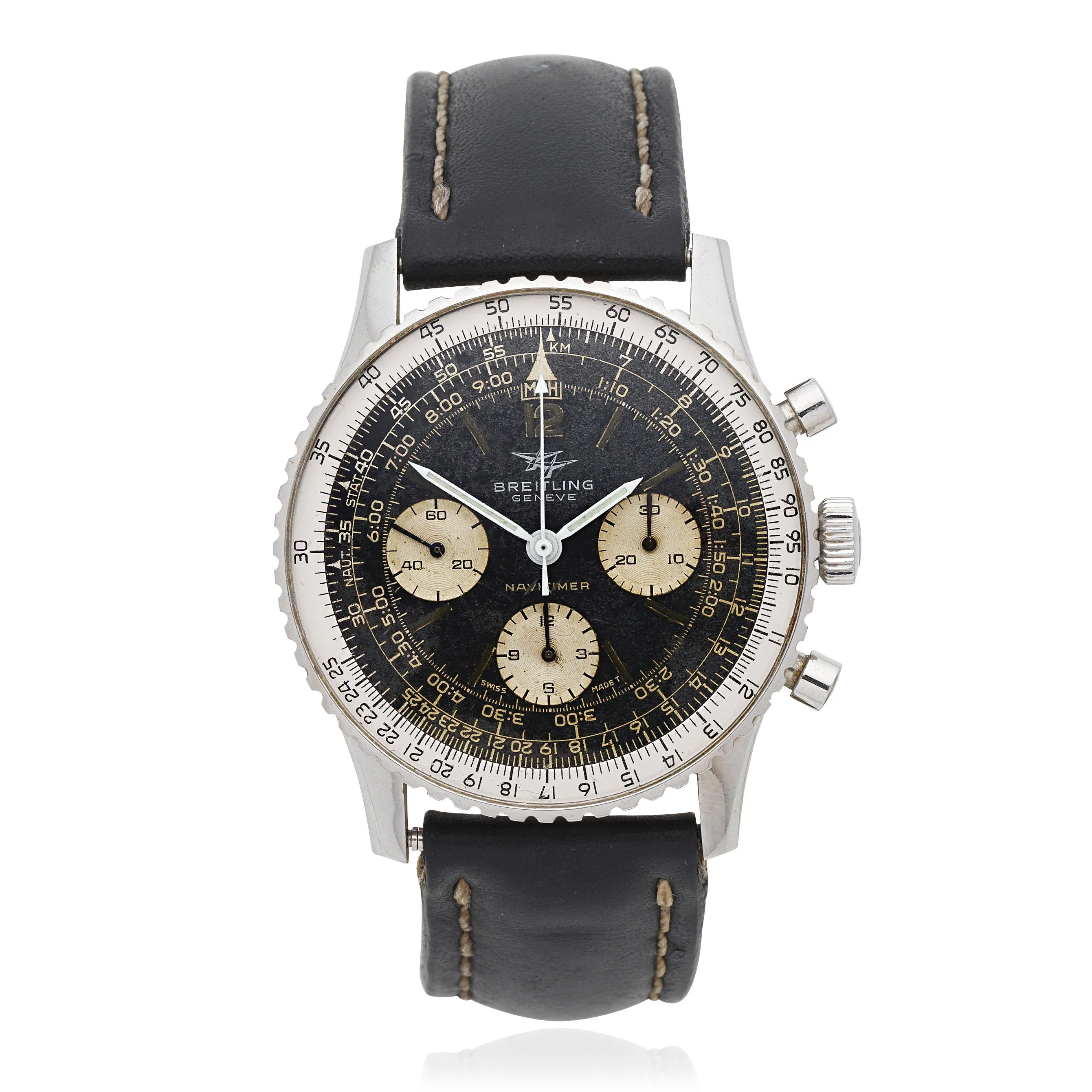 Breitling Navitimer 806 40mm Stainless steel Black