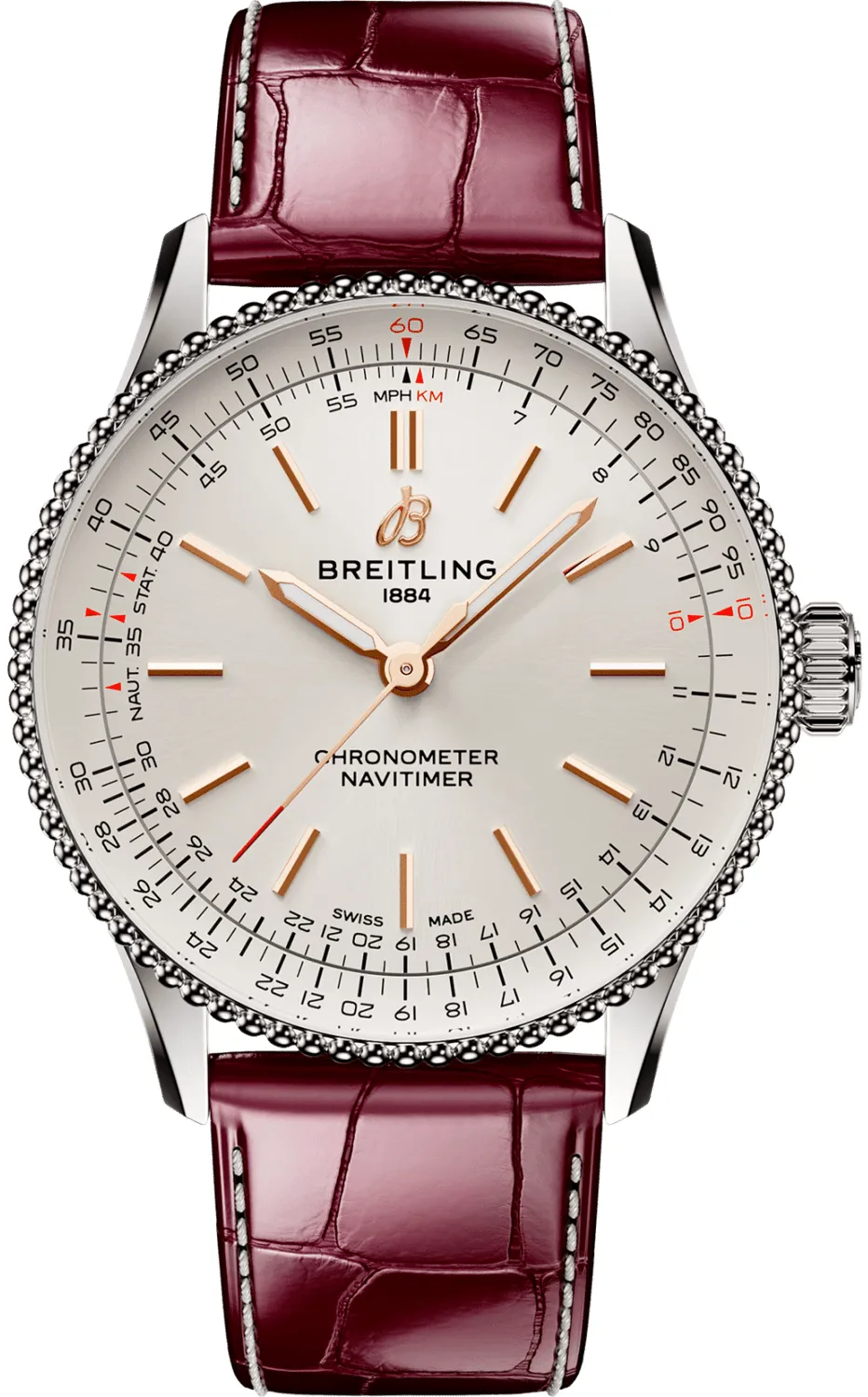 Breitling Navitimer A17327211G1P1 36mm Stainless steel White