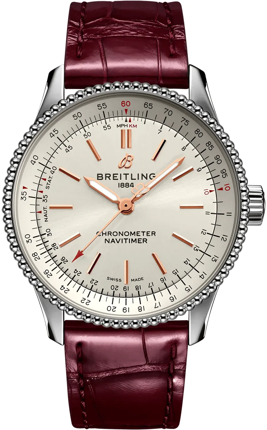 Breitling Navitimer A17395F41G1P2 35mm Stainless steel Silver