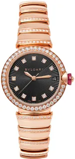 Bulgari Lucea 102191 LUP33BGDGD1D/11 Rose gold Black