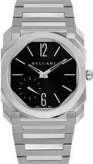 Bulgari Octo Finissimo 103297 BGO40BPSSXTAUTO Stainless steel Black