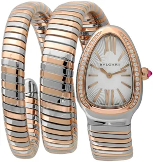 Bulgari Serpenti Tubogas 103149 SP35WSPGD.2T Stainless steel Silver