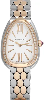 Bulgari Serpenti Seduttori 103274 SP33WSPGSPGD 33mm Yellow gold and Stainless steel