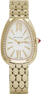 Bulgari Serpenti Seduttori 103147 SPY33WGGD 33mm Yellow gold