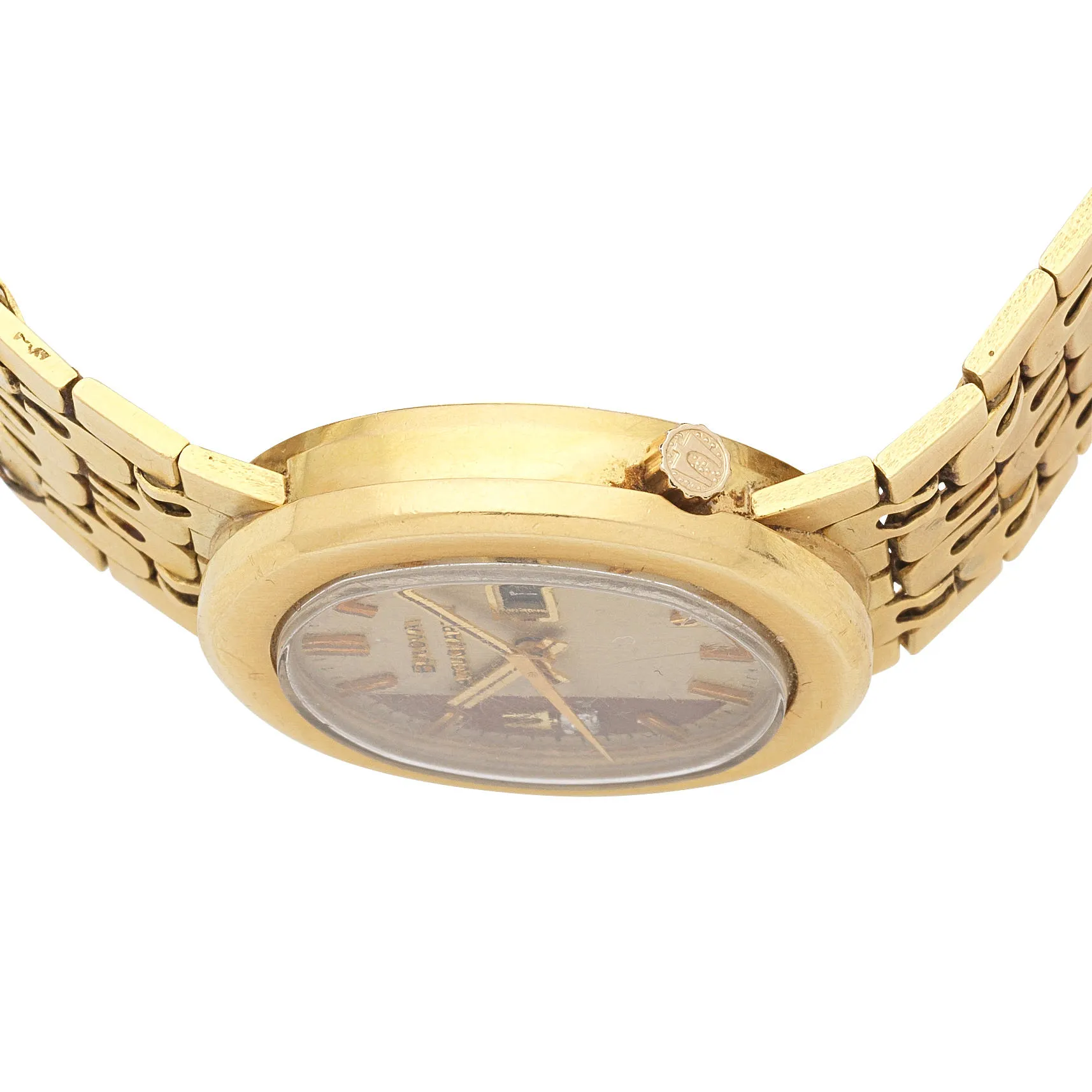 Bulova Accuquartz 36mm Yellow gold Champagne 2