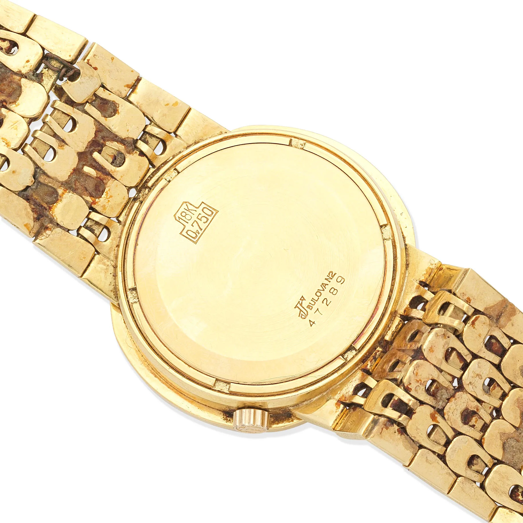 Bulova Accuquartz 36mm Yellow gold Champagne 3