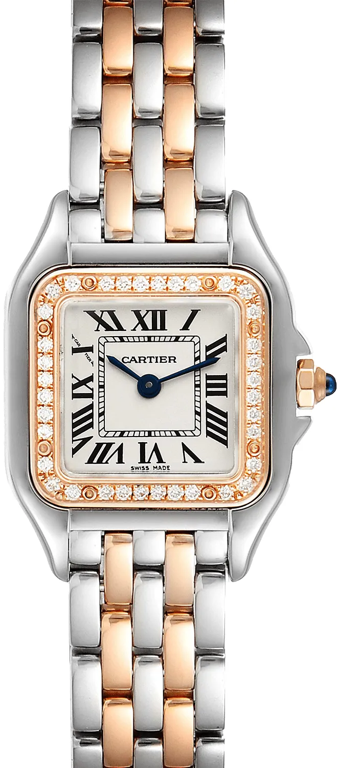 Cartier Panthère W3PN0006 22mm Yellow gold and Stainless steel Silver