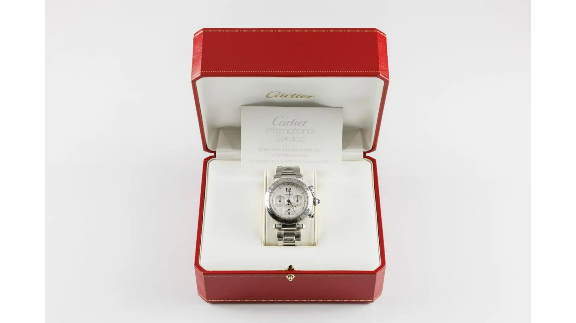 Cartier Pasha 2113 38mm Stainless steel 2