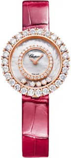 Chopard Happy Diamonds 205369-5001 Rose gold White