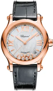 Chopard Happy Sport 274808-5008 Rose gold White