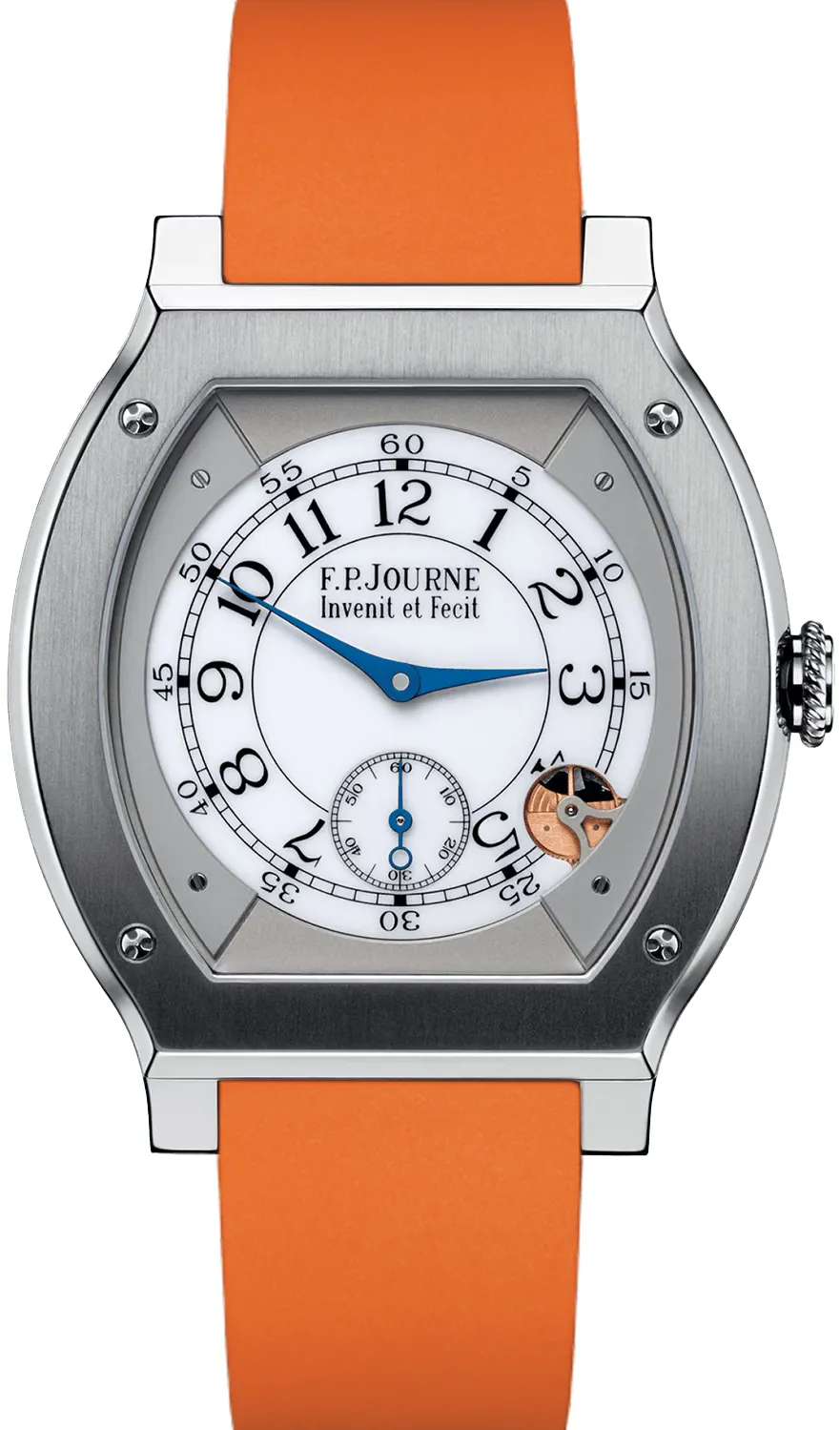 F.P. Journe Elegante F.P.Journe Elegante Titalyt 48 Orange 40mm Titanium White