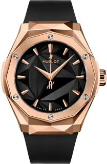 Hublot Classic Fusion 45, 42, 38, 33  550.OS.1800.RX.ORL19 Yellow gold Black