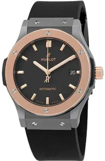 Hublot Classic Fusion 45, 42, 38, 33  511.CO.1181.RX Black ceramic Black