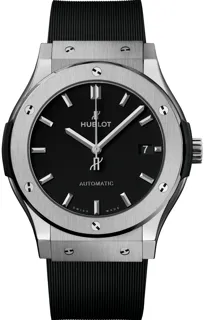 Hublot Classic Fusion 45, 42, 38, 33  511.NX.1171.RX Titanium Black