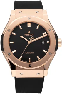 Hublot Classic Fusion 542.OX.1181.RX Yellow gold Black