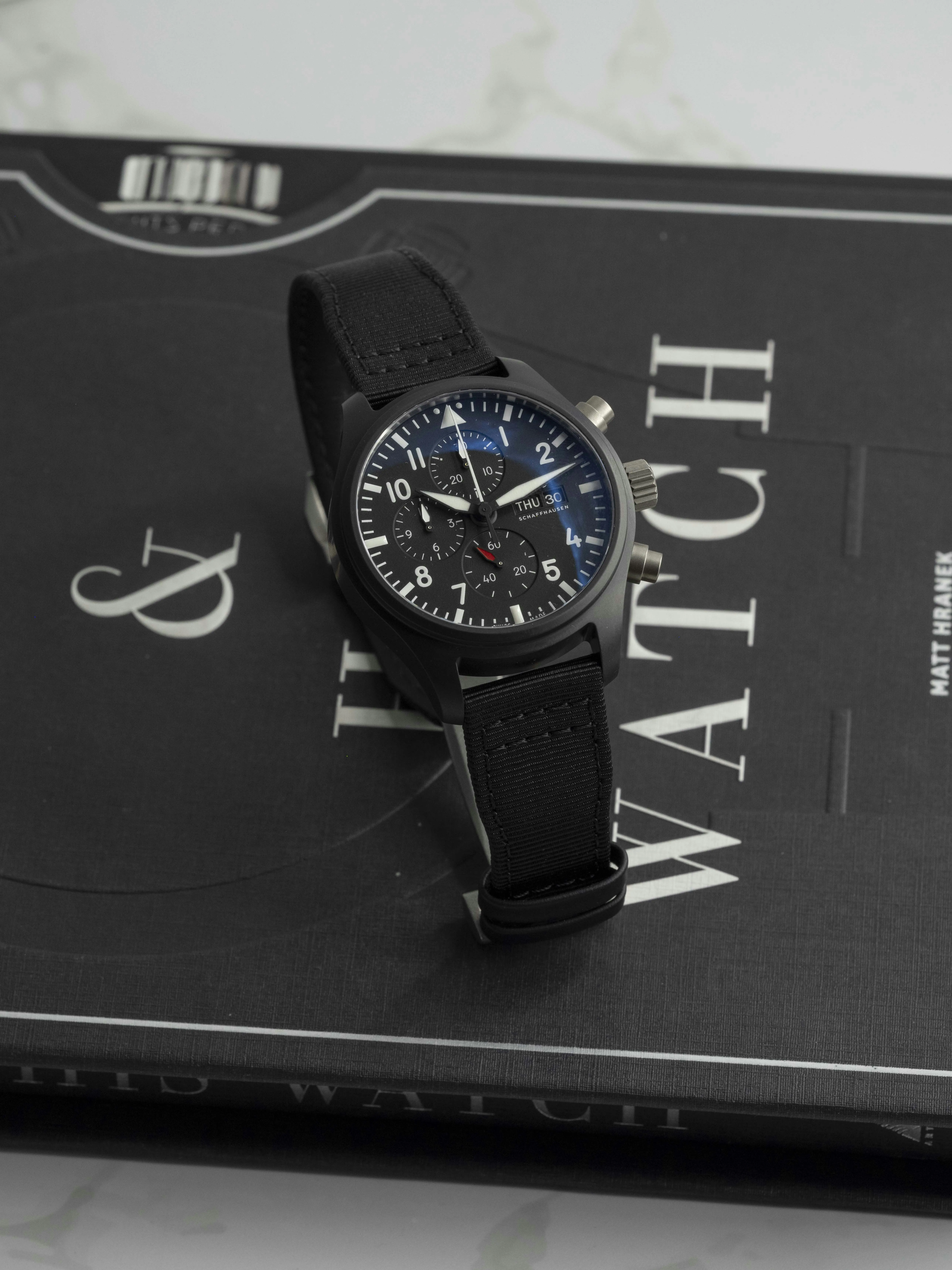 IWC Pilot IW389101 44.5mm Ceramic Black 10