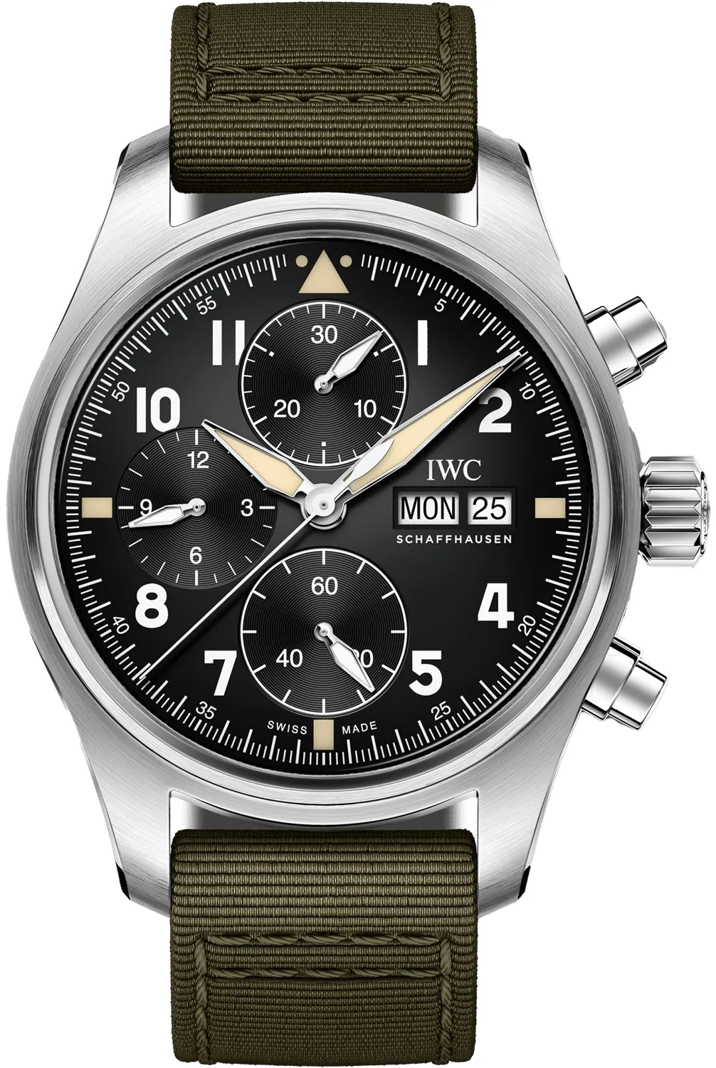 IWC Pilot IW387901 41mm Stainless steel Black