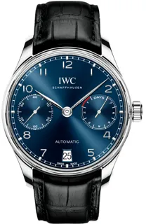 IWC Portugieser IW500710 Stainless steel Blue