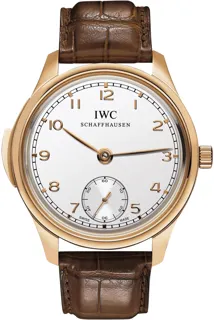 IWC Portugieser IW544907 Yellow gold Silver