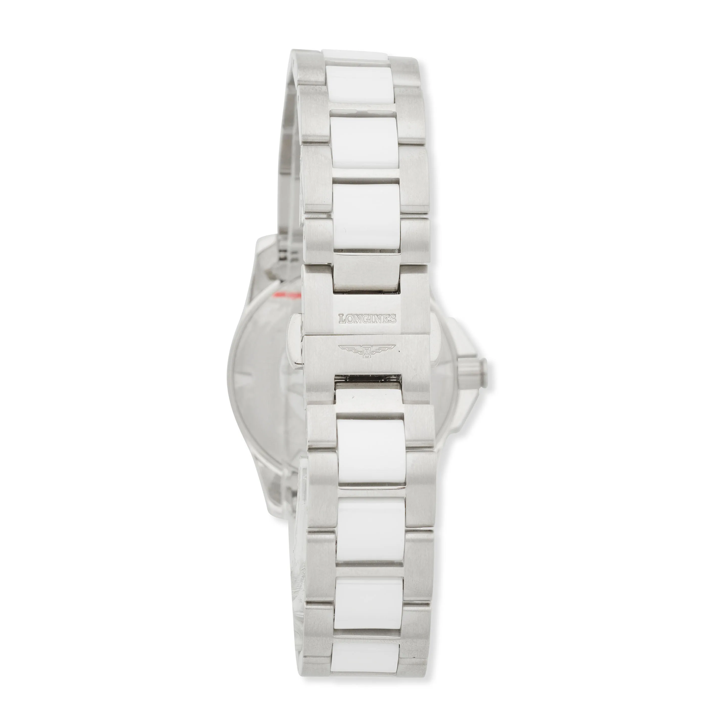 Longines Conquest L3.257.4 29mm Stainless steel and ceramic White 3