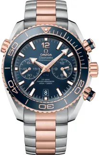 Omega Seamaster Planet Ocean 215.20.46.51.03.001 Yellow gold and Stainless steel Blue