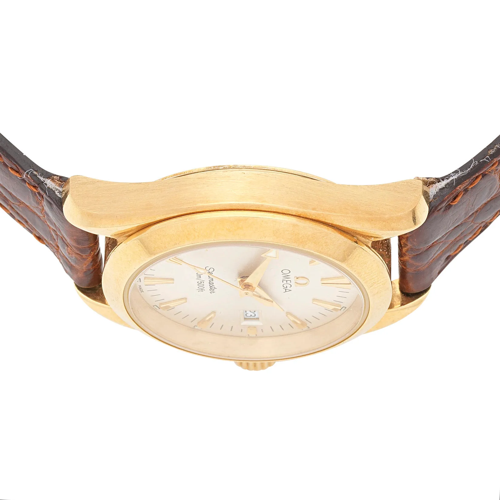 Omega Aqua Terra 2677.30.37 30mm Yellow gold Silver 1