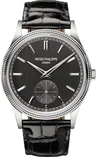 Patek Philippe Calatrava 6119G-001 39mm White gold Gray