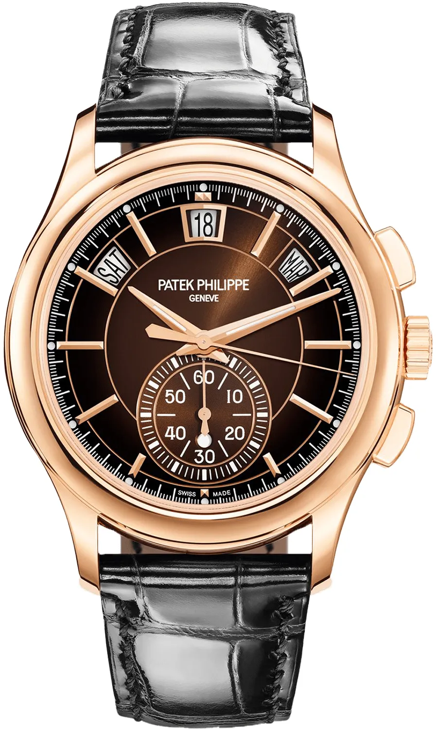 Patek Philippe Annual Calendar Chronograph 5905R-001 42mm Rose gold Brown