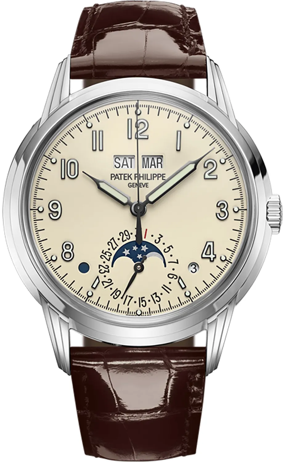 Patek Philippe Perpetual Calendar 5320G-001 40mm White gold Beige