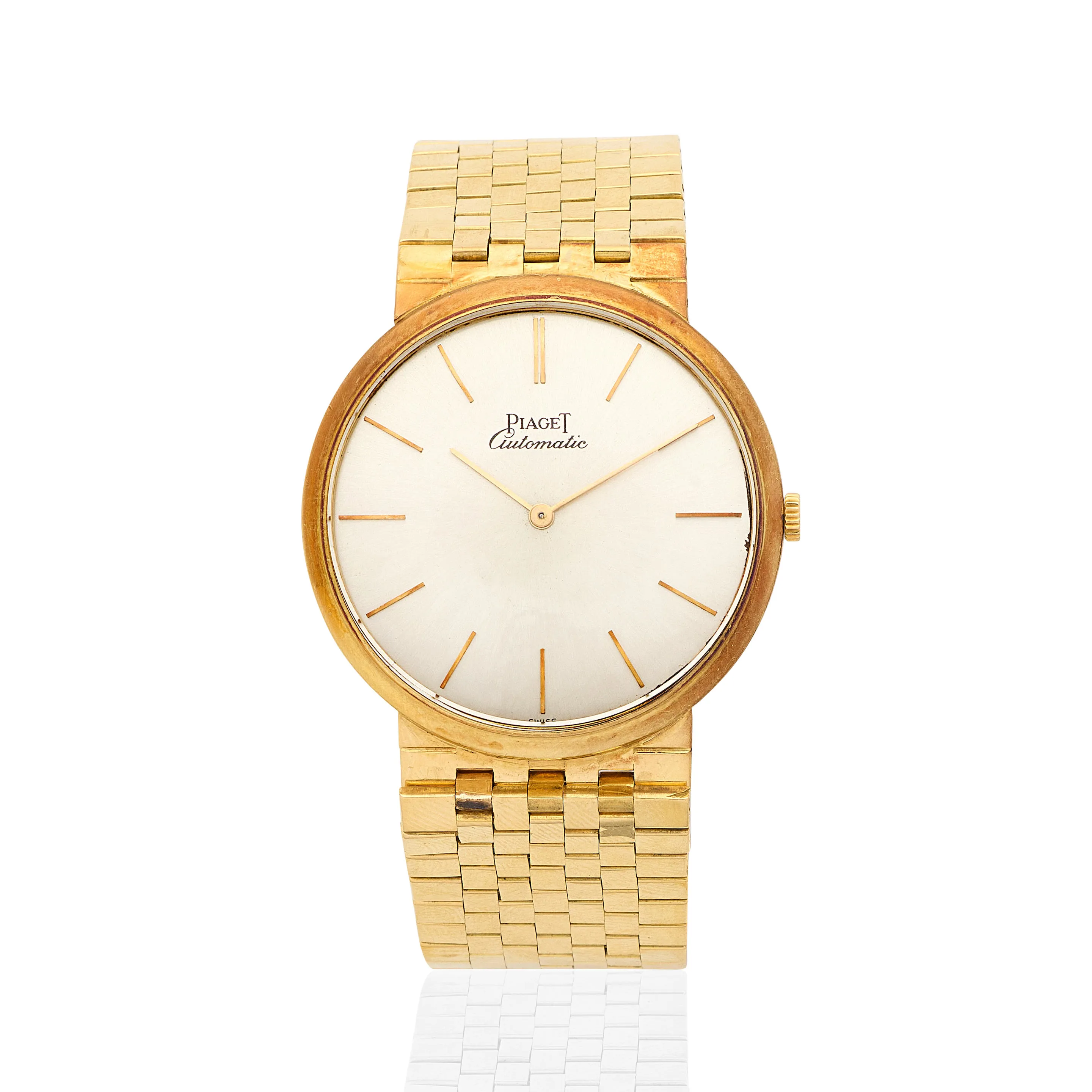 Piaget 12603 31mm Yellow gold Silver