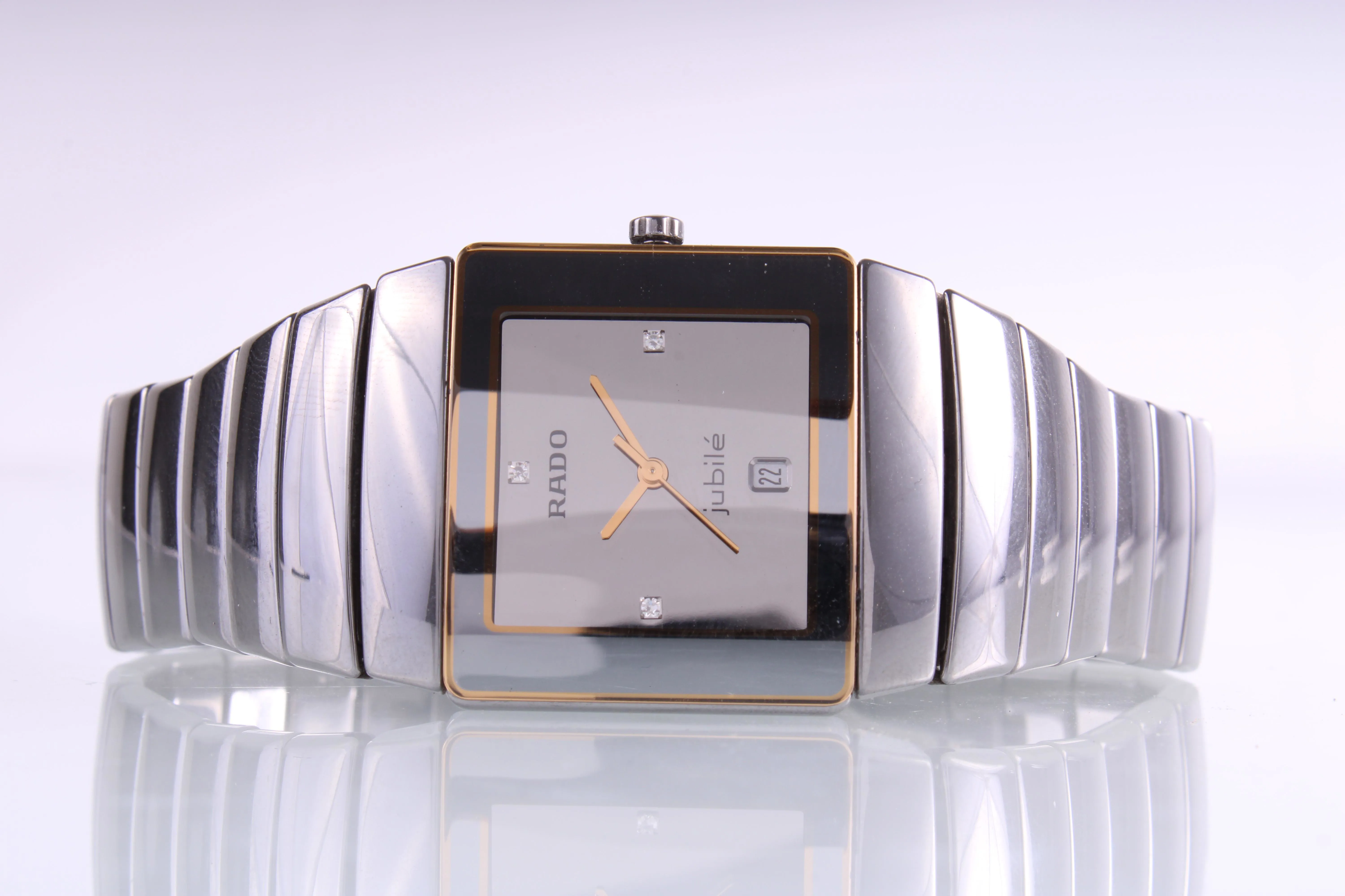 Rado Diastar 152.0332.3 28mm Ceramic and Stainless steel Silver