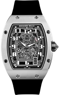 Richard Mille RM 67-01 RM67-01 Ti 38mm Titanium Skeletonized