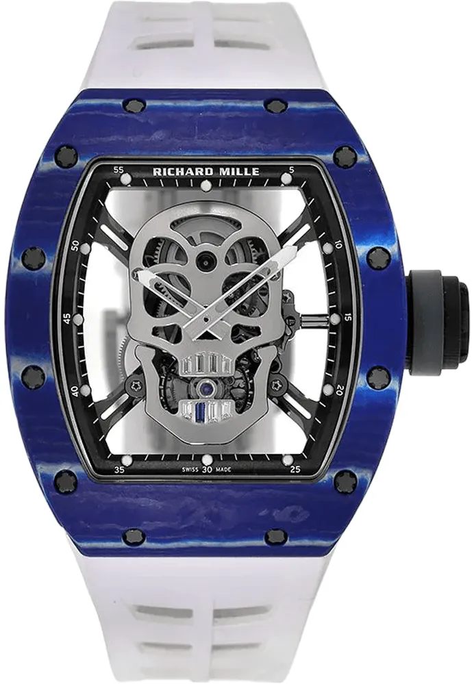 Richard Mille RM 52-01 RM52-01 TI FQ 42mm Carbon fiber Skeletonized