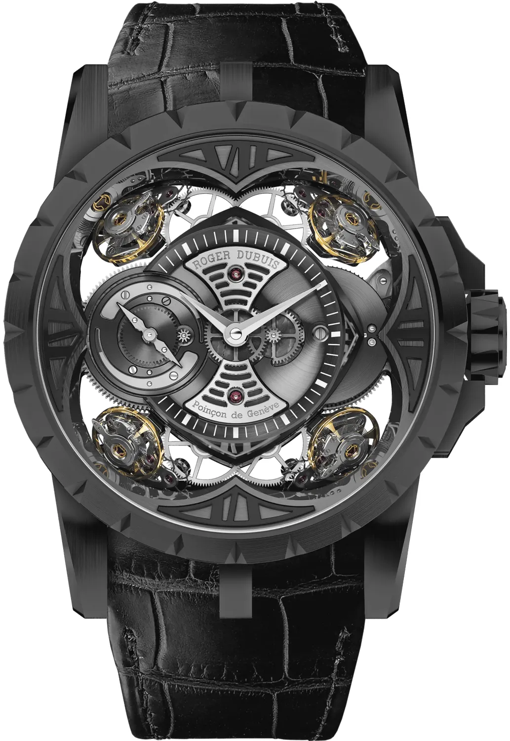 Roger Dubuis Hyper Watches RDDBEX0425 48mm Titanium Black