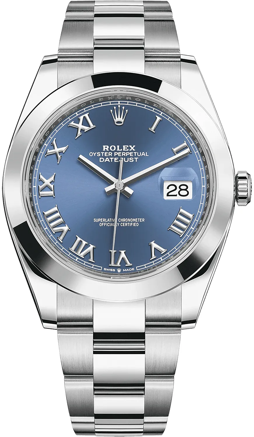 Rolex Datejust 41 126300-0017 41mm Oystersteel Blue