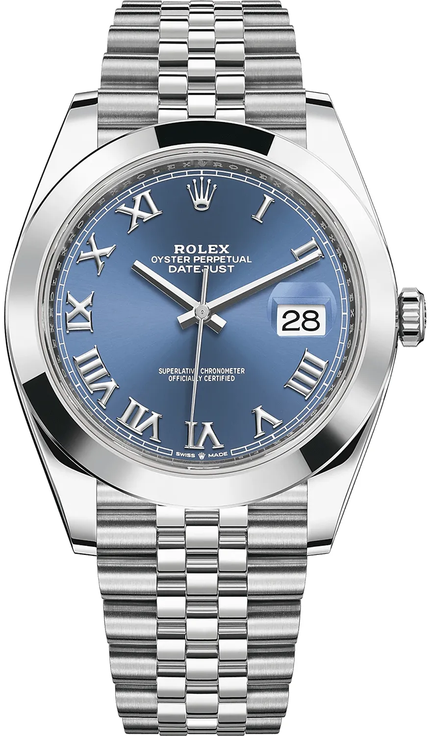 Rolex Datejust 41 126300-0018 41mm Oystersteel Blue