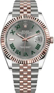 Rolex Datejust 41 126331-0016 Oystersteel and Everose gold Gray