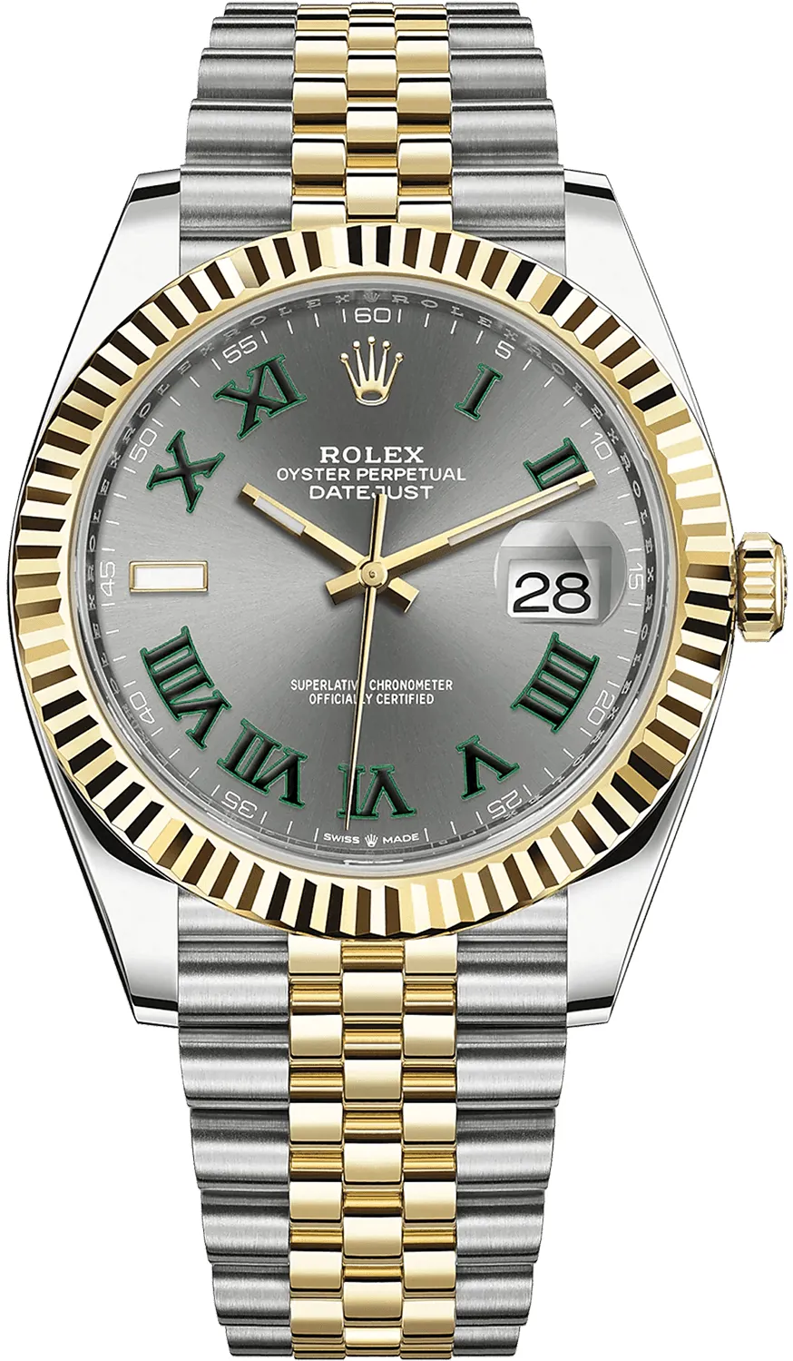 Rolex Datejust 126333-0020 41mm Yellow gold and stainless steel