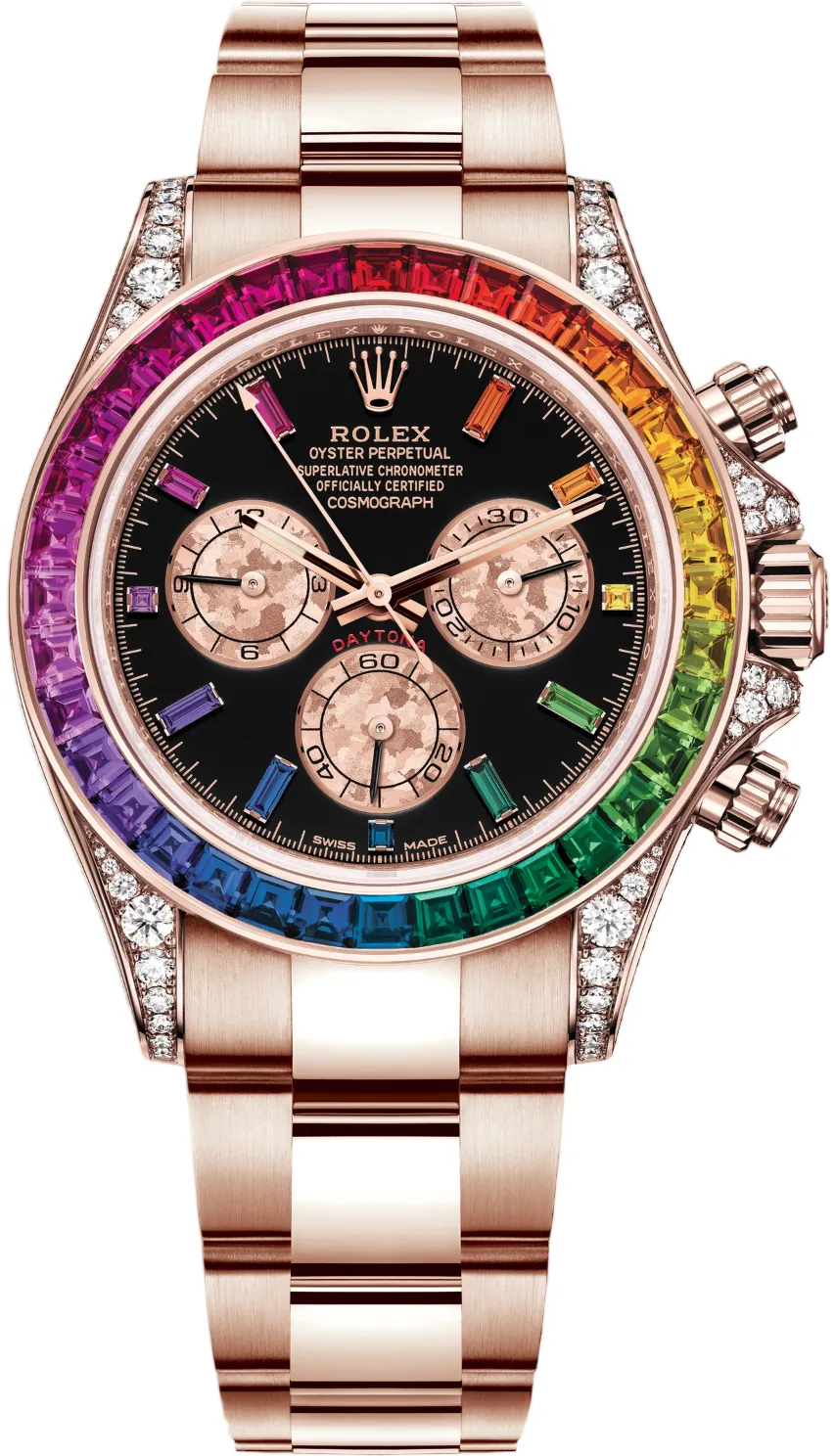 Rolex Daytona 116595RBOW-0001 40mm Rose gold Black