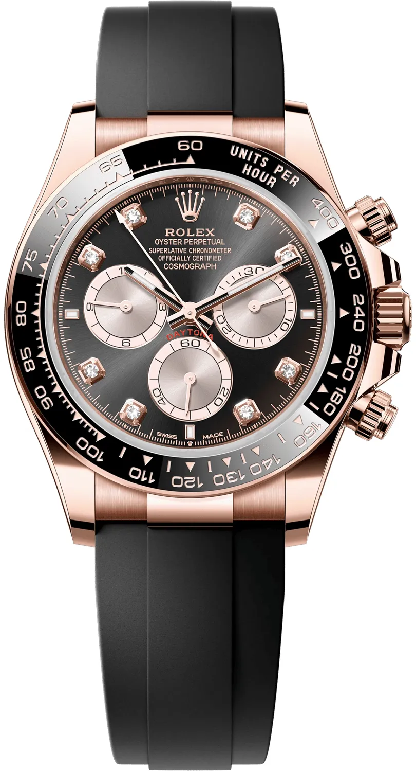 Rolex Daytona 126515LN-0004 40mm Everose gold Black