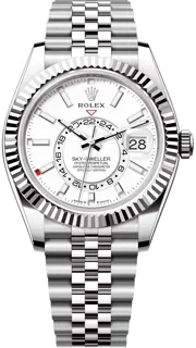 Rolex Sky-Dweller 336934-0004 White gold and Stainless steel White