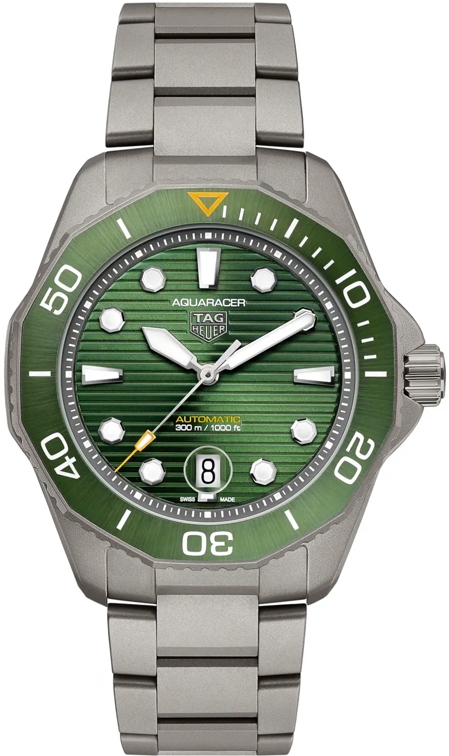 TAG Heuer Aquaracer WBP208B.BF0631 43mm Titanium Green