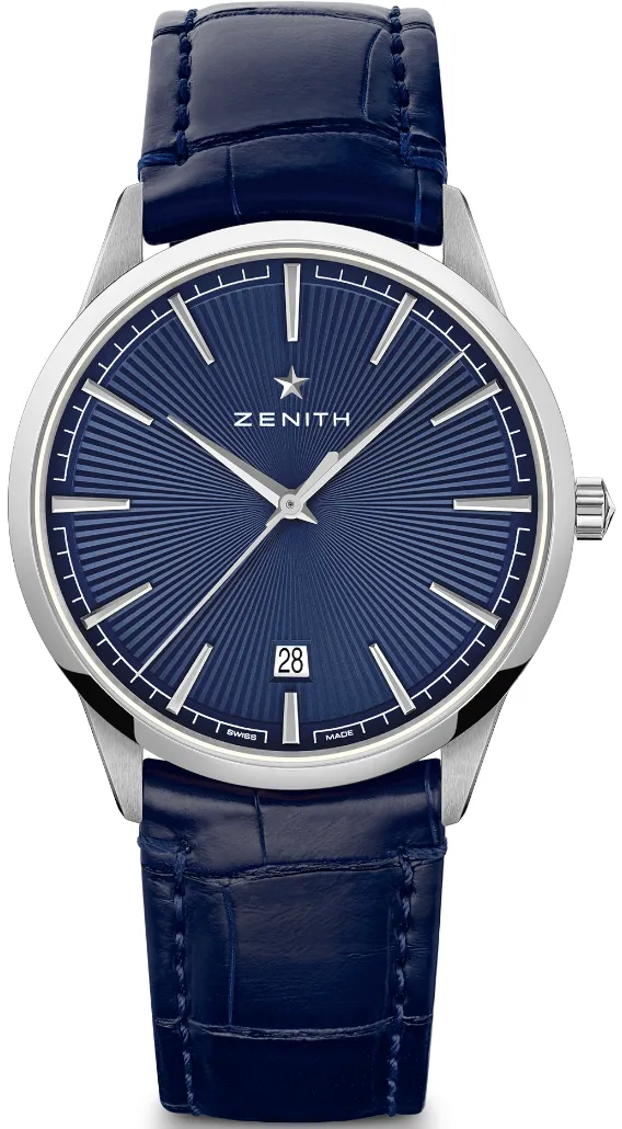 Zenith Elite 03.3100.670/02.C922 40mm Stainless steel Blue